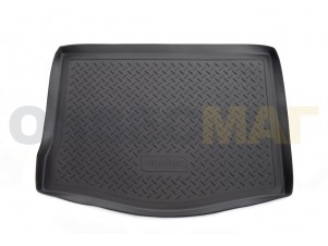 Коврик в багажник Norplast полиуретан чёрный на хетчбек для Ford Focus 2 № NPL-P-22-16