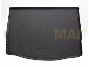 Коврик в багажник Norplast полиуретан чёрный на хетчбек для Ford Focus 3 № NPL-P-22-181