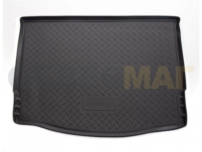 Коврик в багажник Norplast полиуретан чёрный на хетчбек для Ford Focus 3 2011-2021