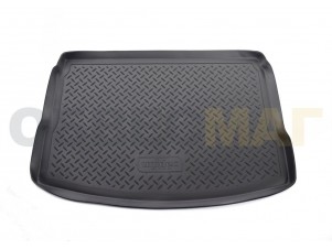 Коврик в багажник Norplast полиуретан чёрный для Nissan Qashqai № NPL-P-61-60