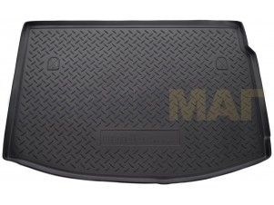 Коврик в багажник Norplast полиуретан чёрный для Renault Megane № NPL-P-69-56
