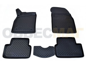 Коврики в салон Norplast полиуретан чёрные для Chevrolet Cruze № NPL-Po-12-07