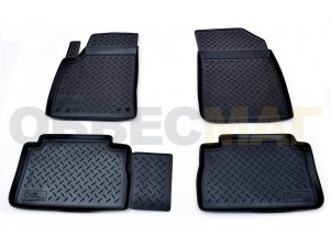 Коврики в салон Norplast полиуретан для Citroen C5 № NPL-Po-14-16