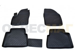 Коврики в салон Norplast полиуретан чёрные для Ford C-Max № NPL-Po-22-10