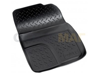 Коврики в салон Norplast полиуретан чёрные для Ford Focus 2 2005-2008 NPL-Po-22-15