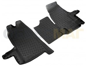 Коврики в салон Norplast полиуретан 2 штуки для Ford Transit № NPL-Po-22-80