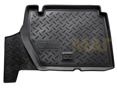 Коврики в салон Norplast полиуретан задние для Citroen Berlingo/Peugeot Partner Tepee 2008-2021
