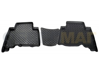 Коврики в салон Norplast полиуретан чёрные 5 мест для Toyota Land Cruiser 150 2013-2021