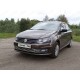Накладка решётки радиатора нижняя 12 мм ТСС для Volkswagen Polo 2015-2020