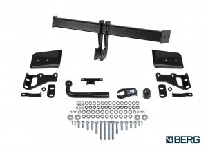 Фаркоп для Hyundai Santa Fe 2012-2020, Kia Sorento (сборка РФ) 2012-2020 крепление шара на двух болтах №F.2316.001