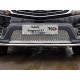 Защита переднего бампера 42 мм ТСС для Geely Emgrand X7 2018-2021