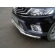 Защита переднего бампера с ДХО 60 мм ТСС для Geely Emgrand X7 2018-2021
