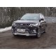 Защита переднего бампера с ДХО 60 мм ТСС для Geely Emgrand X7 2018-2021