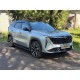 Пороги алюминиевые "Slim Line Black" 1820 мм для Geely Atlas 2023-н.в.