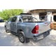 Защита стекла в кузов из нержавеющей стали для Toyota Hilux VIII Рестайлинг 2020 – н.в.