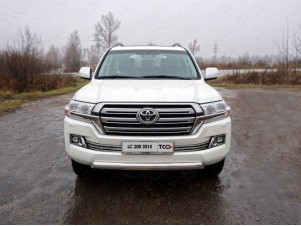 Решётка радиатора 16 мм для Toyota Land Cruiser 200 № TOYLC20015-38