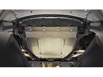 Защита картера и АКПП (алюминий) 4мм ТСС для Nissan X-Trail 2021 — н.в.