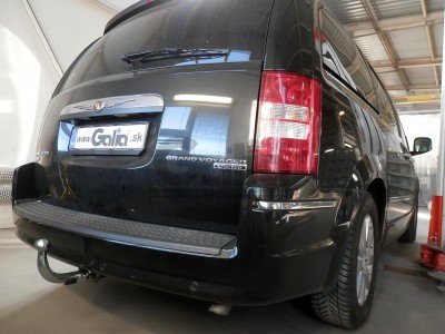 Фаркоп оцинкованный Galia шар С быстросъемное крепление шара для Chrysler Grand Voyager 2008-2016, в т.ч. STOWn GO, Dodge Caravan 2008-2016, Lancia Voyager 2011-2016
