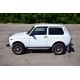 Защита порогов с алюм. площадкой d=51 мм (НПС) для Lada 4x4 2121 1995-2021, Lada 4x4 Urban 2014-2020