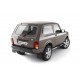 Защита порогов с накладками d=63 мм (НПС) для Lada 4x4 2121 1995-2020, Lada 4x4 Urban 2014-2020