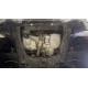 Защита картера двигателя, КПП (2 мм, сталь) для Honda Civic 2015-2021 (V = 2.0 AT FWD)