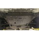 Защита картера двигателя, КПП (2 мм, сталь) для Honda Civic 2015-2021 (V = 2.0 AT FWD)