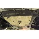 Защита картера двигателя, КПП (2 мм, сталь) для Honda Civic 2015-2021 (V = 2.0 AT FWD)