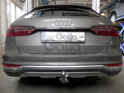Фаркоп оцинкованный для Audi A6 2019-н.в., Audi A6 Allroad Quattro 2018-н.в., Audi A7 Sportback 2017-н.в. быстросъемное крепление шара