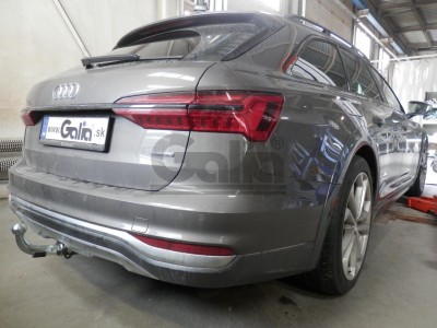 Фаркоп оцинкованный для Audi A6 2019-н.в., Audi A6 Allroad Quattro 2018-н.в., Audi A7 Sportback 2017-н.в. быстросъемное крепление шара