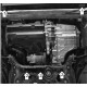 Защита картера двигателя, КПП (1,5 мм, сталь) для Volkswagen Tiguan 2016-2024, Skoda Kodiaq 2016-2023, Skoda Karoq 2020-н.в., Volkswagen Taos 2021-н.в.
