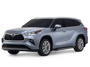 Порог-площадка "BMW-Style" D180AL + комплект крепежа для Toyota Highlander 2020-н.в. №D180AL.5711.1