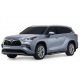 Порог-площадка "BMW-Style" D180AL + комплект крепежа для Toyota Highlander 2020-н.в.