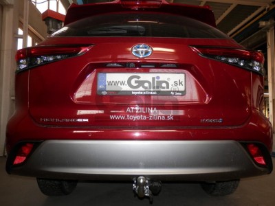 Полностью ОЦИНКОВАННЫЙ фаркоп для Toyota Highlander 2021-н.в.