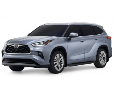 Порог-площадка "Black" F180ALB + комплект крепежа для Toyota Highlander 2020-н.в.