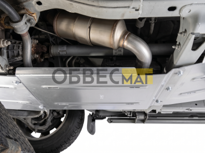 Защита раздатки (алюминий) 4 мм для Dodge RAM 1500 (2025-н.в.) 5,7 АТ