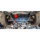 Защита картера и КПП, АвтоБРОНЯ, сталь для Changan UNI-K 2020-, V - 2.0/ Changan CS95 Plus 2023-, V-2.0, АКПП. 4WD