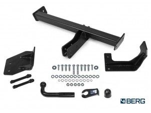 Фаркоп для JAC JS4 2022-н.в., Москвич 3 2022-н.в. крепление шара на двух болтах №F.1411.001