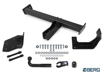 Фаркоп для JAC JS4 2022-н.в., Москвич 3 2022-н.в. крепление шара на двух болтах