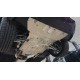 Защита КПП (4 мм, алюминий) для Audi A4 2015-2024 (V = 1.8; 2.0 TFSI AT), Audi A5 2016-2024 (V = 2.0 TFSI)