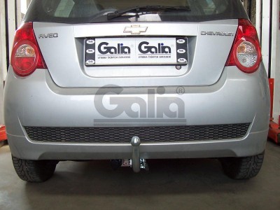 Фаркоп оцинкованный Galia шар A на хетчбек для Chevrolet Aveo 2003-2008