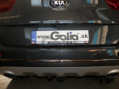 Фаркоп Galia шар С оцинкованный, быстросъемное крепление для Kia Sportage 2018-2021