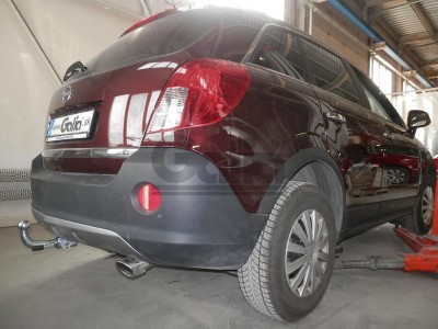 Фаркоп оцинкованный Galia шар A для Chevrolet Captiva/Opel Antara 2006-2016 O065A