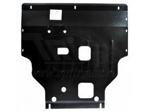 Защита картера и КПП ALFeco для 2,2 сталь 2 мм на 4х4 Ford Transit/Tourneo Custom № ALF0738st