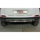 Защита задняя 42,4 мм ТСС для Chery Tiggo 4 Pro 2020 – н.в.