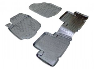 Коврики в салон Norplast полиуретан чёрные для Toyota RAV4 № NPL-Po-88-44