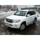 Защита передняя овальная короткая 75х42 мм ТСС для Toyota Land Cruiser 200 2012-2015