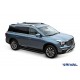 Пороги на автомобиль "Black" Rival для GAC GS8 (Гак джи эс 8) I поколение 2019-н.в., 180 см, 2 шт., алюминий