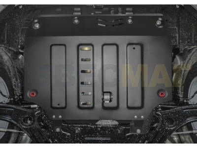 Защита картера и КПП Автоброня, сталь 2 мм для Changan CS35 Plus 2018-2021
