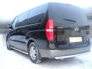 Защита заднего бампера 60 мм для Hyundai H1 Starex № HYH1_3