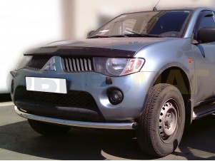 Защита переднего бампера 60 мм для Mitsubishi L-200 № MPL14_1.1